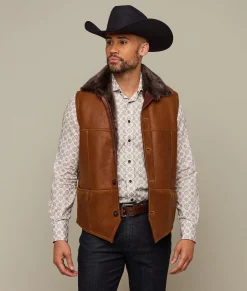 Lucchese Shearling Vest* Outerwear