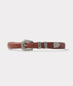 Lucchese Smooth Ranch Hand Tapered*Women Belts