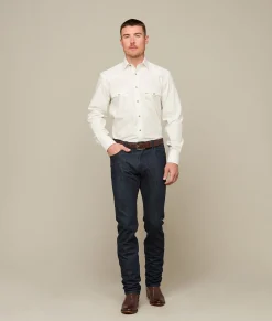 Lucchese Square Dobby Shirt* Tops
