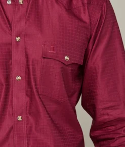 Lucchese Square Dobby Shirt* Tops