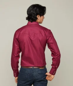 Lucchese Square Dobby Shirt* Tops