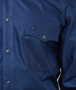 Lucchese Square Dobby Shirt* Tops