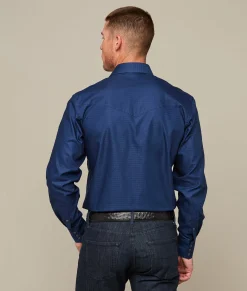 Lucchese Square Dobby Shirt* Tops