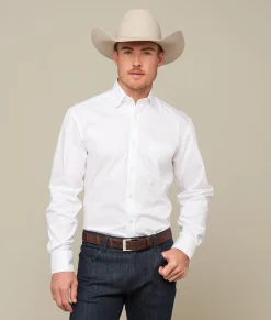 Lucchese Square Dobby Shirt* Tops