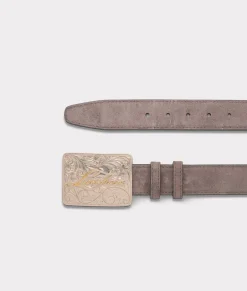 Lucchese Suede Memento Belt* Belts & Belt Accessories