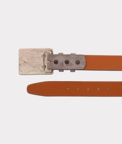 Lucchese Suede Memento Belt* Belts & Belt Accessories