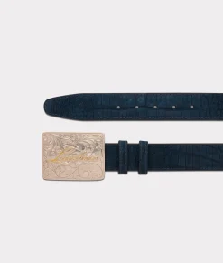 Lucchese Sueded Caiman Memento Belt* Belts & Belt Accessories