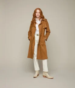 Lucchese Suellen Suede Trench Coat*Women Outerwear