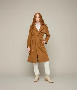 Lucchese Suellen Suede Trench Coat*Women Outerwear