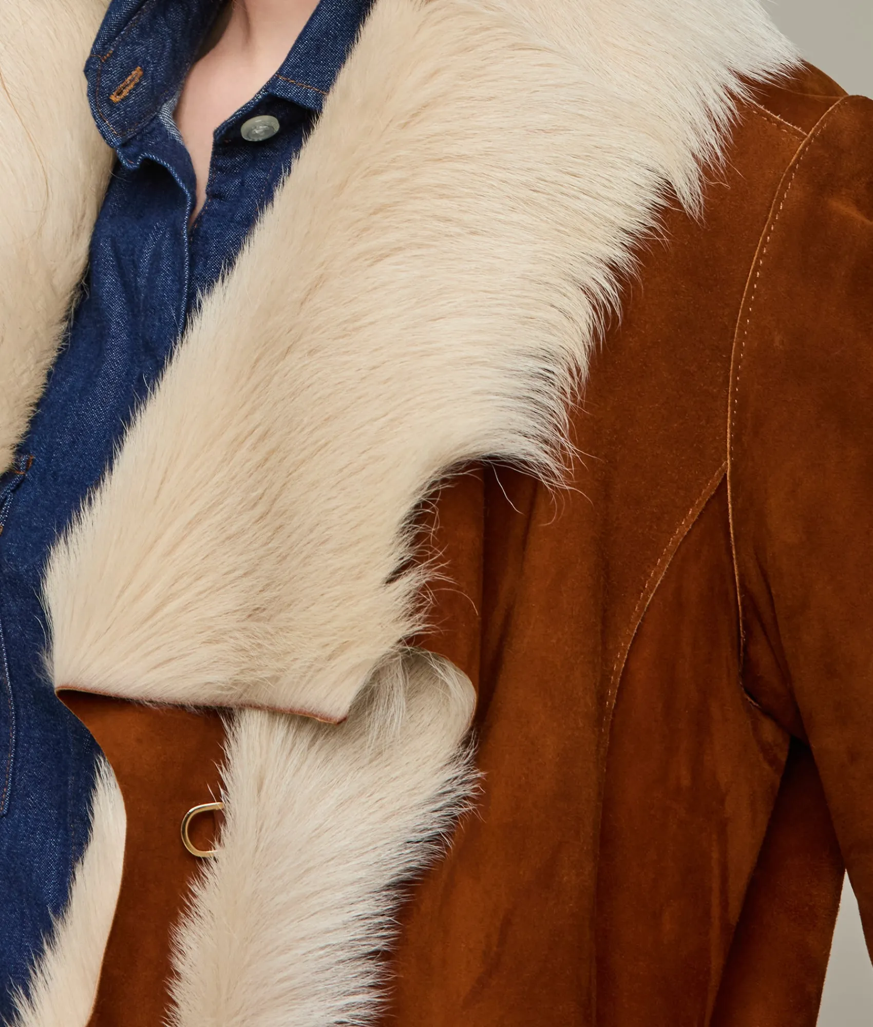 Lucchese Supreme Kid Coat*Women Furs|Outerwear