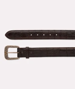 Lucchese Ultra Belly Caiman* Belts & Belt Accessories