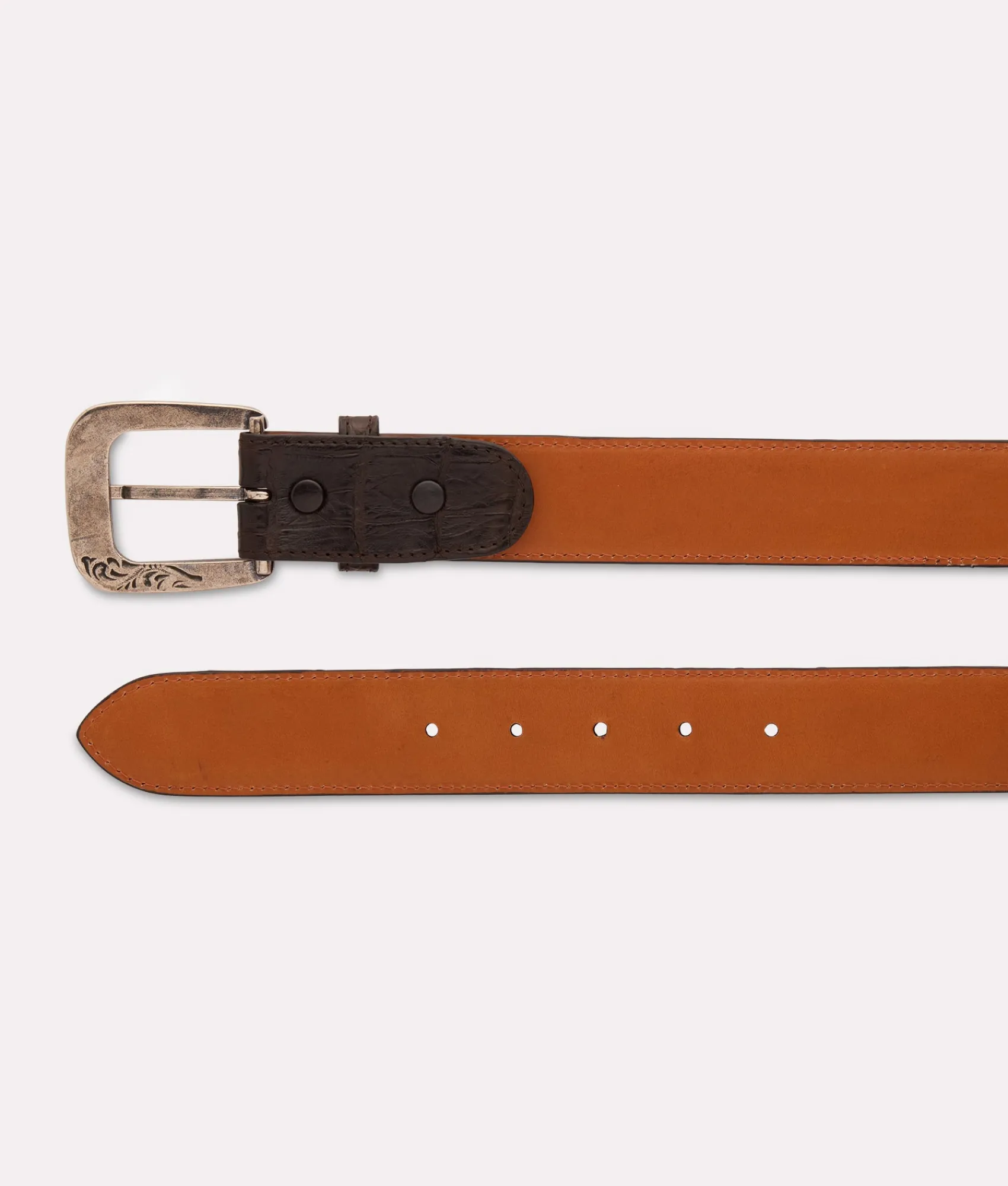Lucchese Ultra Belly Caiman* Belts & Belt Accessories