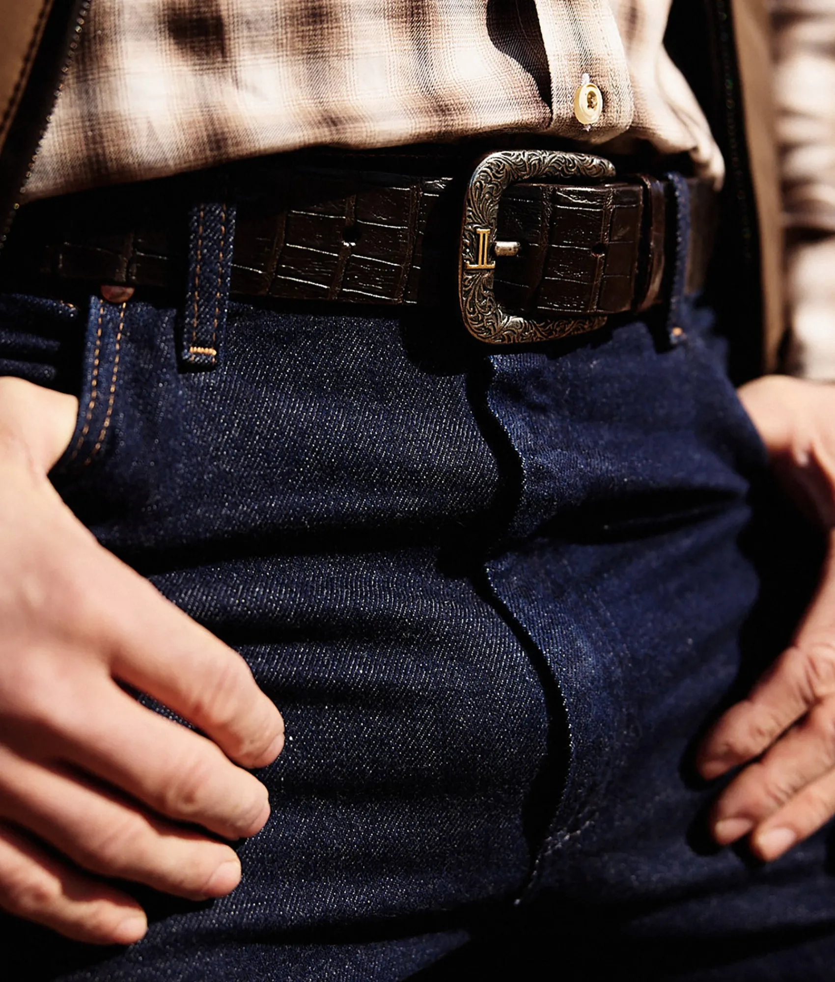 Lucchese Ultra Belly Caiman* Belts & Belt Accessories