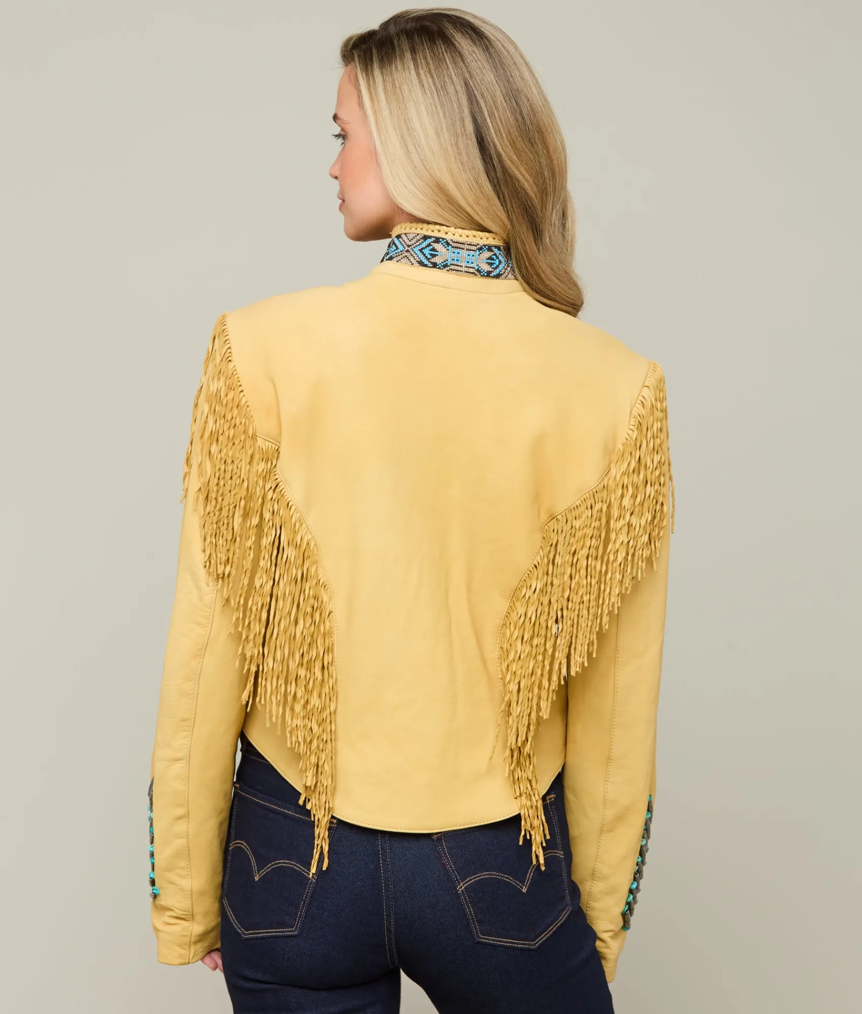 Lucchese Vintage Fringe Jacket*Women Outerwear