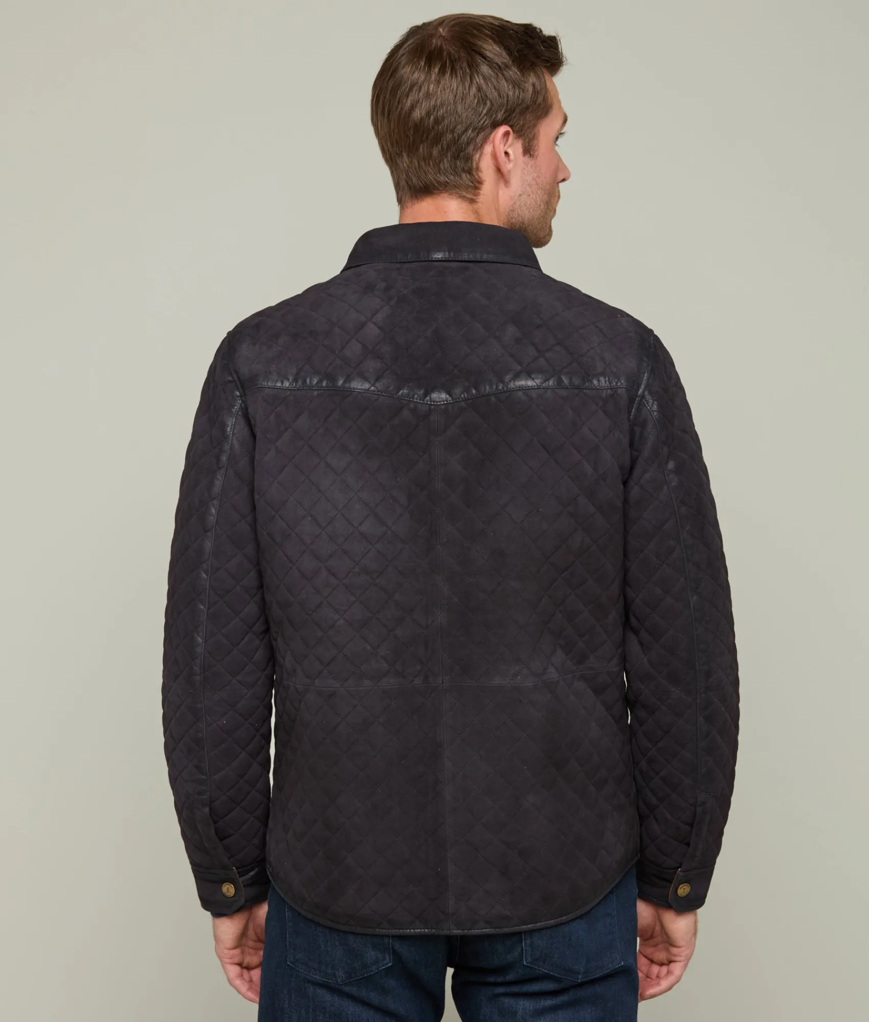 Lucchese Waxed Suede Jacket* Outerwear