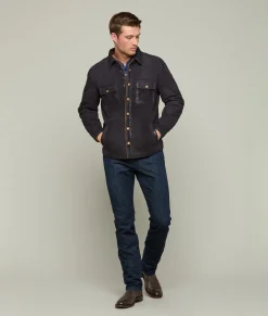 Lucchese Waxed Suede Jacket* Outerwear