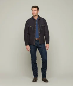 Lucchese Waxed Suede Jacket* Outerwear