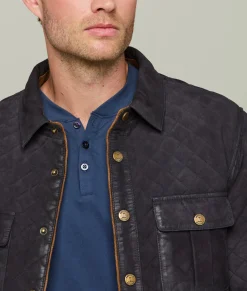 Lucchese Waxed Suede Jacket* Outerwear