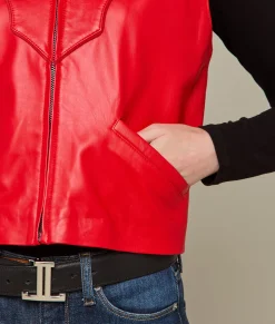 Lucchese Western Fox Vest*Women Furs|Outerwear