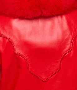 Lucchese Western Fox Vest*Women Furs|Outerwear