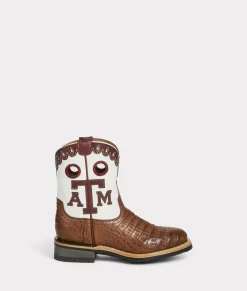 Lucchese Women's A&M Exotic Barn Boot*Women Barn Boots