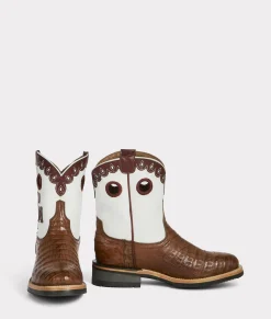 Lucchese Women's A&M Exotic Barn Boot*Women Barn Boots