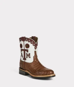 Lucchese Women's A&M Exotic Barn Boot*Women Barn Boots