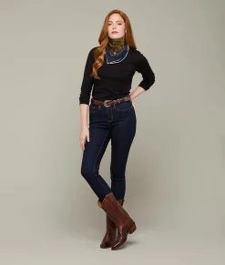 Lucchese Women's Caiman Tapered Belt*Women Belts