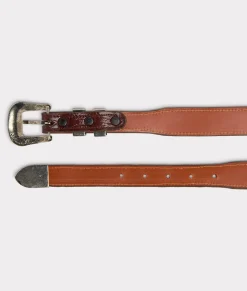 Lucchese Women's Caiman Tapered Belt*Women Belts