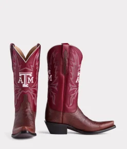 Lucchese Women's x Texas A&M 12th Man*Women/BOY Cowboy