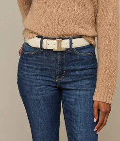 Lucchese Women's Mirrored L Belt*Women Belts