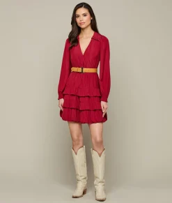 Lucchese Women's Mirrored L Belt*Women Belts